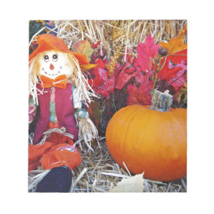 Little Mister Scarecrow Notizblock