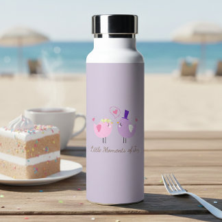 Little Moments of Joy Insulated Water Bottle Trinkflasche