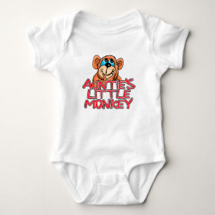 Little Monkey Tante Baby Strampler