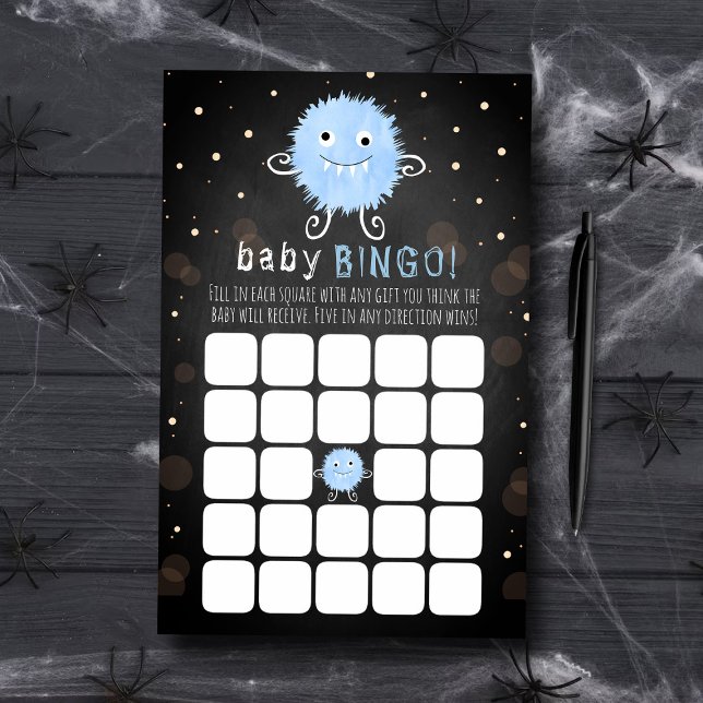 Little Monster Halloween Baby Shower Bingo (Von Creator hochgeladen)