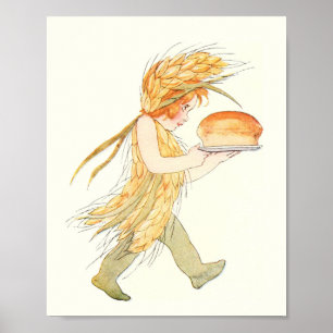 Little Mother Earth - Mrs. Wheat Poster