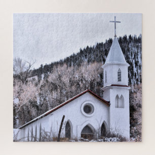 Little Mountain Town Church - 20x20 - 676 Stk.