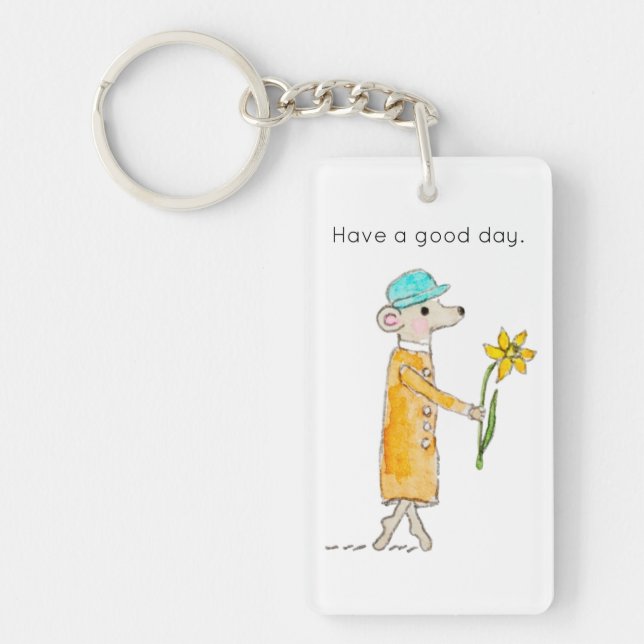 Little Mouse With Daffodil (Devant)