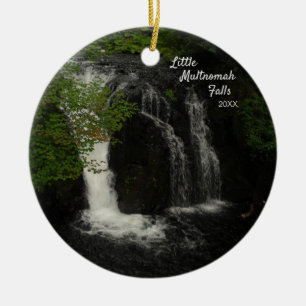 Little Multnomah Falls Keramik Ornament
