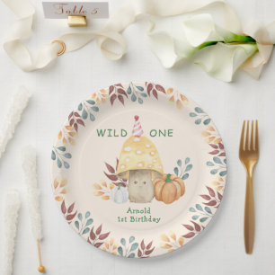 Little Mushroom erste Geburtstagsparty Pappteller