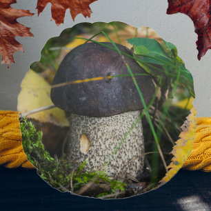 Little Mushroom Rundes Kissen