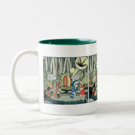 Little Nemo in Slumberland - Swamp Frogs Jazz Band Zweifarbige Tasse