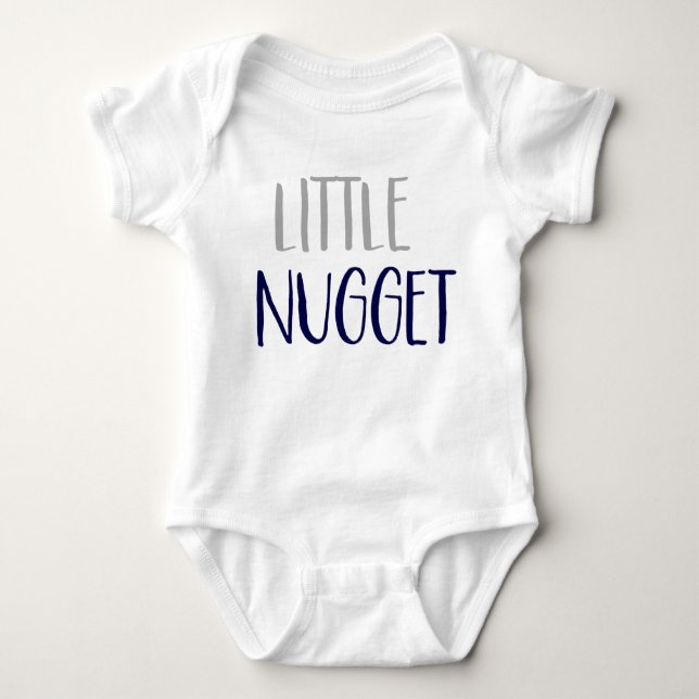 Little Nugget Baby Bodysuit Strampler (Vorderseite)