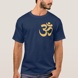 Little Om Subtiles Yoga-Meditation T-Shirt