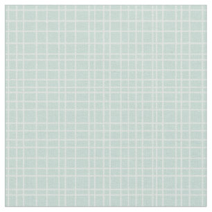 Little One Hand Drawn Grid - sanftes Teal Stoff
