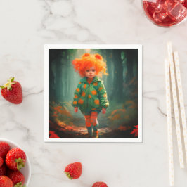 Little Orange Haaressel Serviette