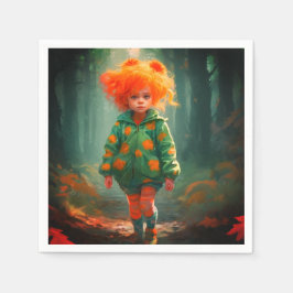 Little Orange Haaressel Serviette