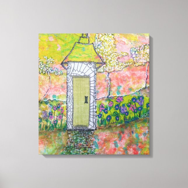 Little Oriental House Leinwanddruck (Vorderseite)