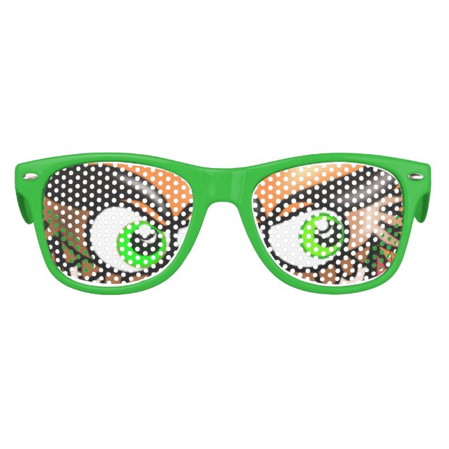 Little Owl Eyes Partybrille (Vorderseite)