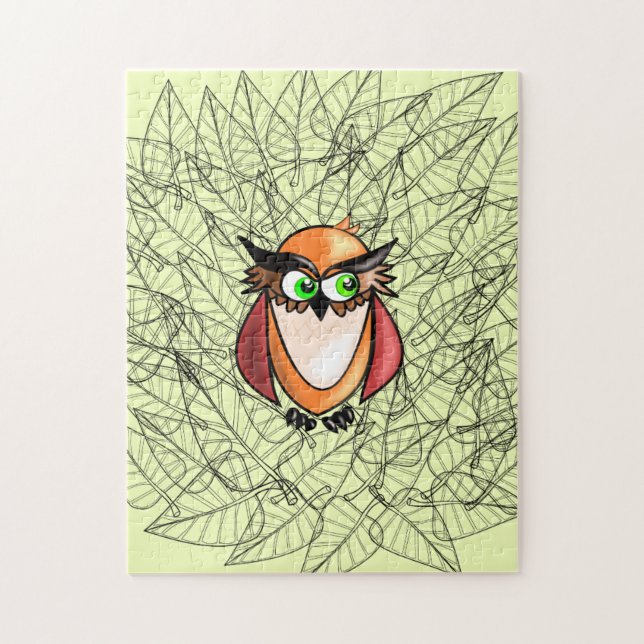 Little Owl Jigsaw Puzzle (Vertikal)