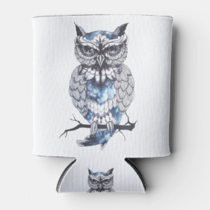 Little Owl Tattoo Flash Idee Cartoon Owl Dosenkühler