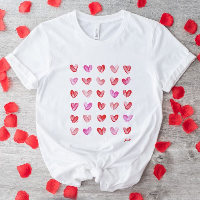 Little Painted Hearts T - Shirt (Von Creator hochgeladen)