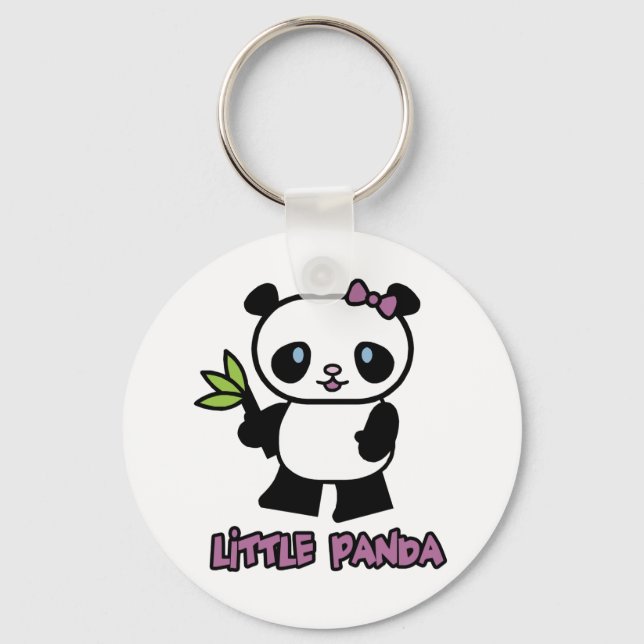Little Panda Schlüsselanhänger (Vorderseite)