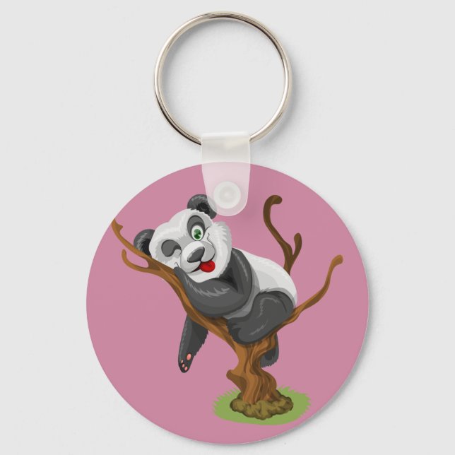 Little Panda Schlüsselanhänger (Vorderseite)