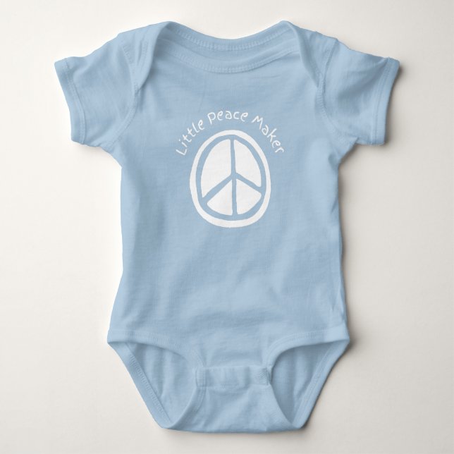Little Peace Maker Baby Strampler (Vorderseite)