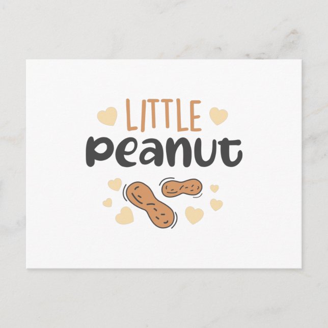 Little Peanut Baby Postkarte (Vorderseite)