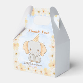 Little Peanut Dreams - Elephant Baby Shower Geschenkschachtel