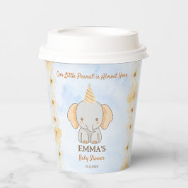 Little Peanut Dreams - Elephant Baby Shower Pappbecher