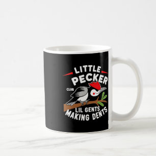 Little Pecker Club Lil Gents Making Dents Retro Wo Kaffeetasse