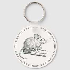 Little Pencil Mouse Schlüsselanhänger