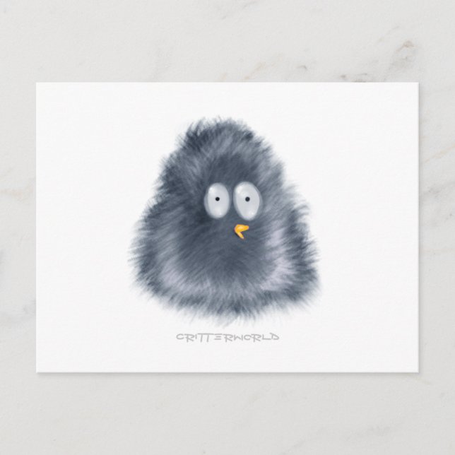 Little Penguin Critter Postkarte (Vorderseite)