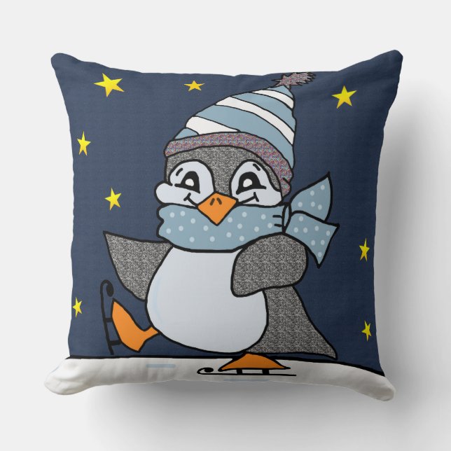 Little Penguin Kissen (Vorderseite)