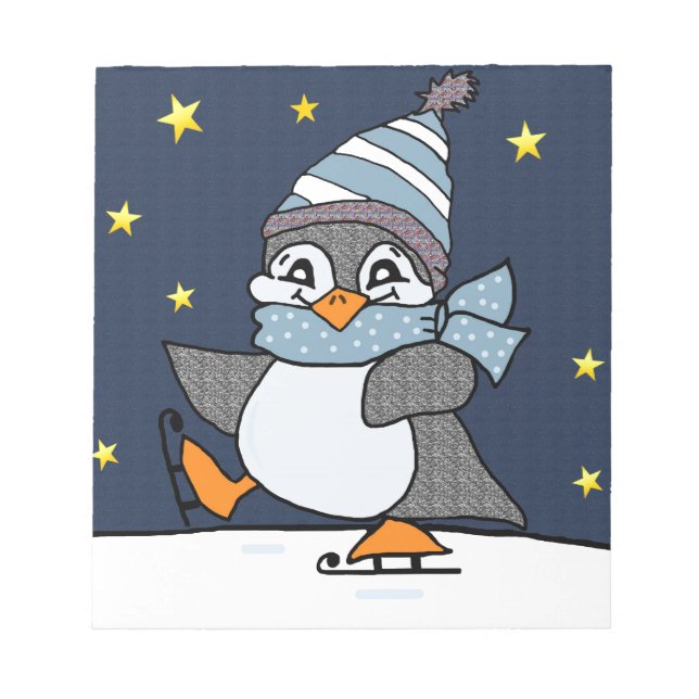 Little Penguin Notizblock (Vorderseite)