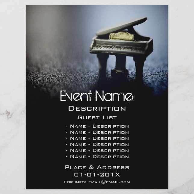 Little Piano Flyer (Vorne)
