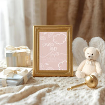 Little Piece of Heaven pink Cards & Gifts Sign