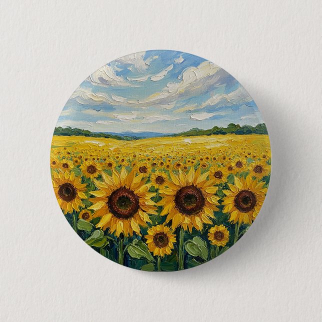 Little piece of sunshine pin button (Vorderseite)