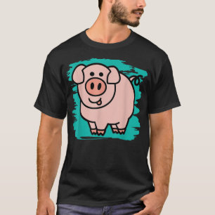 Little Pig I Cute Pig I Kids Pig T-Shirt