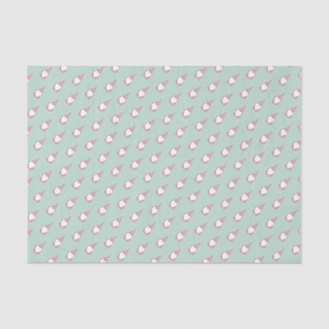 Little Pink Gnome Seidenpapier (Vorderseite)