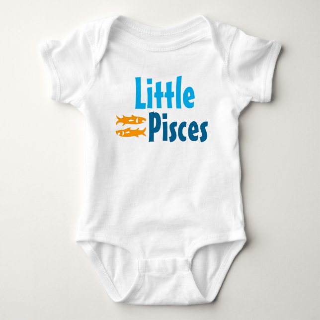 Little Pisces Baby Strampler (Vorderseite)