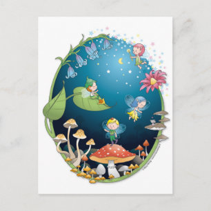 Little pixie postkarte