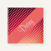 Little Polka-Dot-Diary-Notebook