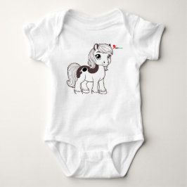 Little Pony Baby Bodysuit Baby Strampler