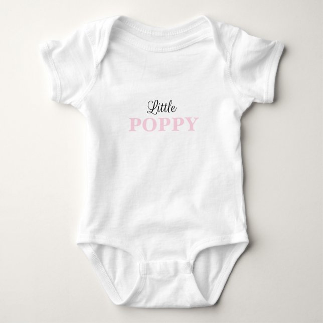 Little Poppy Classic Baby Body Baby Strampler (Vorderseite)