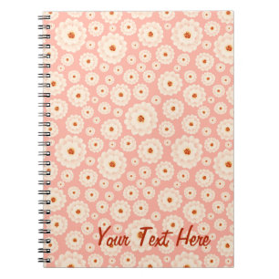 Little Powder Pink Blume Notizblock