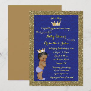 Little Prince Baby Dusche Einladung, trendig, schi Einladung