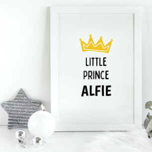 Little Prince Individuelle Name Kinderzimmer Poste Poster