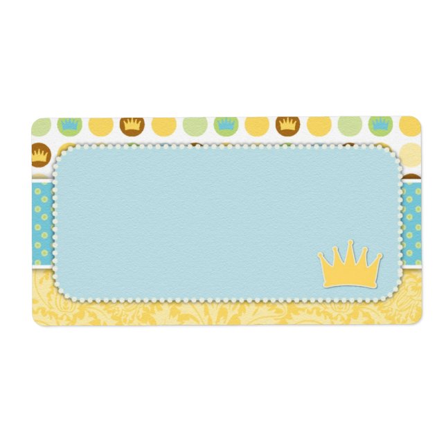 Little Prince Name Tag (Vorne)