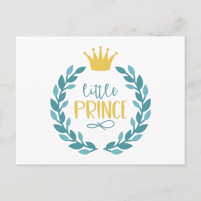 Little Prince Postkarte (Vorderseite)