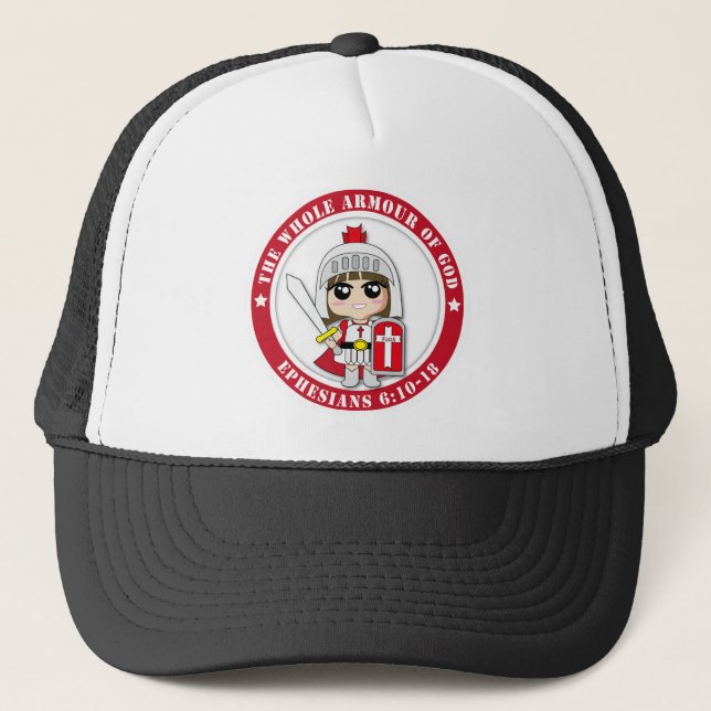 Little Princess Ai Ai (Warrior Style) Trucker Hat Truckerkappe (Vorderseite)