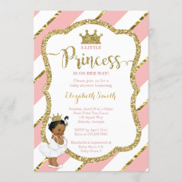 Little Princess Baby Shower Einladung, Imitate Gli Einladung