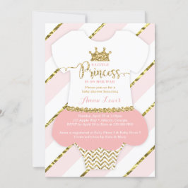Little Princess Baby Shower Einladung, Imitate Gli Einladung